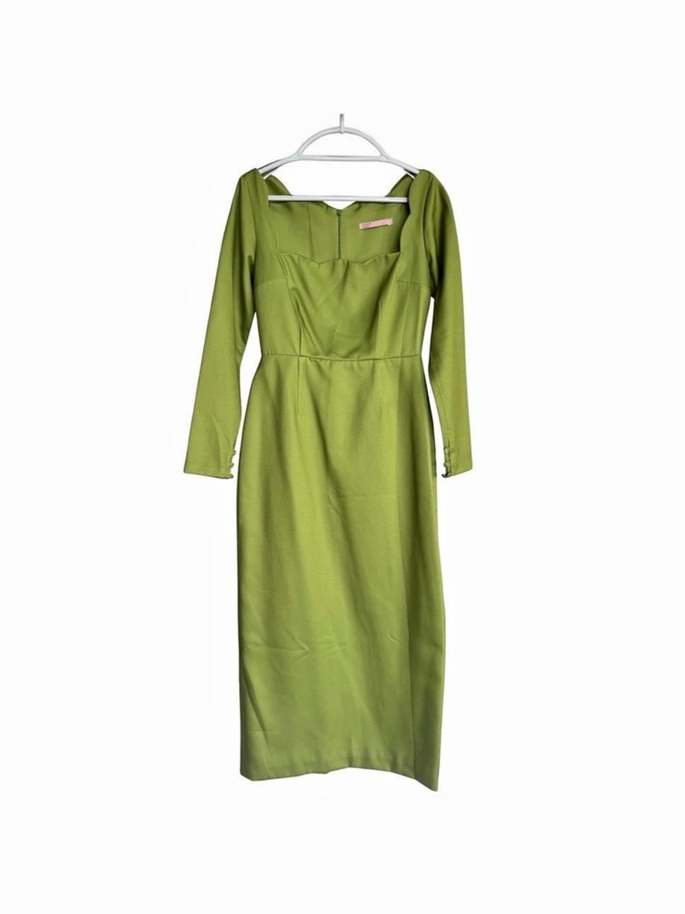 Damaris Bailey Green Midi Dress Like New
